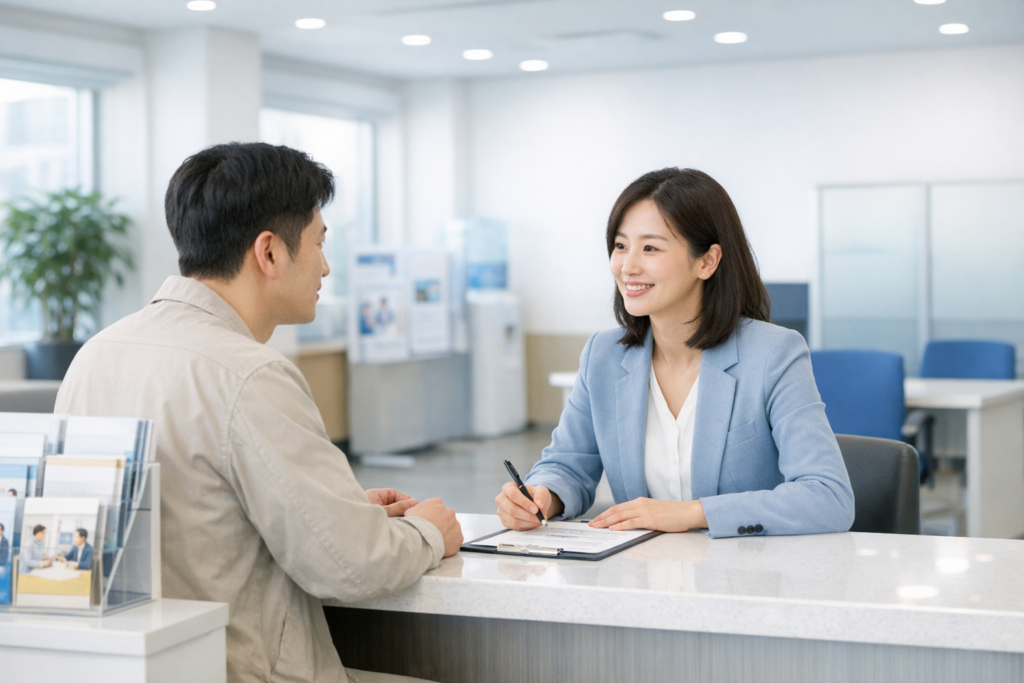 국민내일배움카드 사용처 확인방법 상담을 받는 훈련기관 방문자