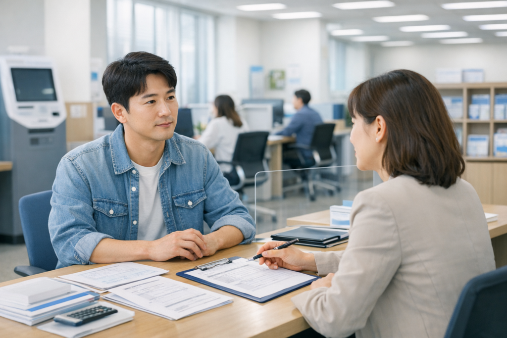 구직급여 수급자격 계산법 상담을 준비하는 모습