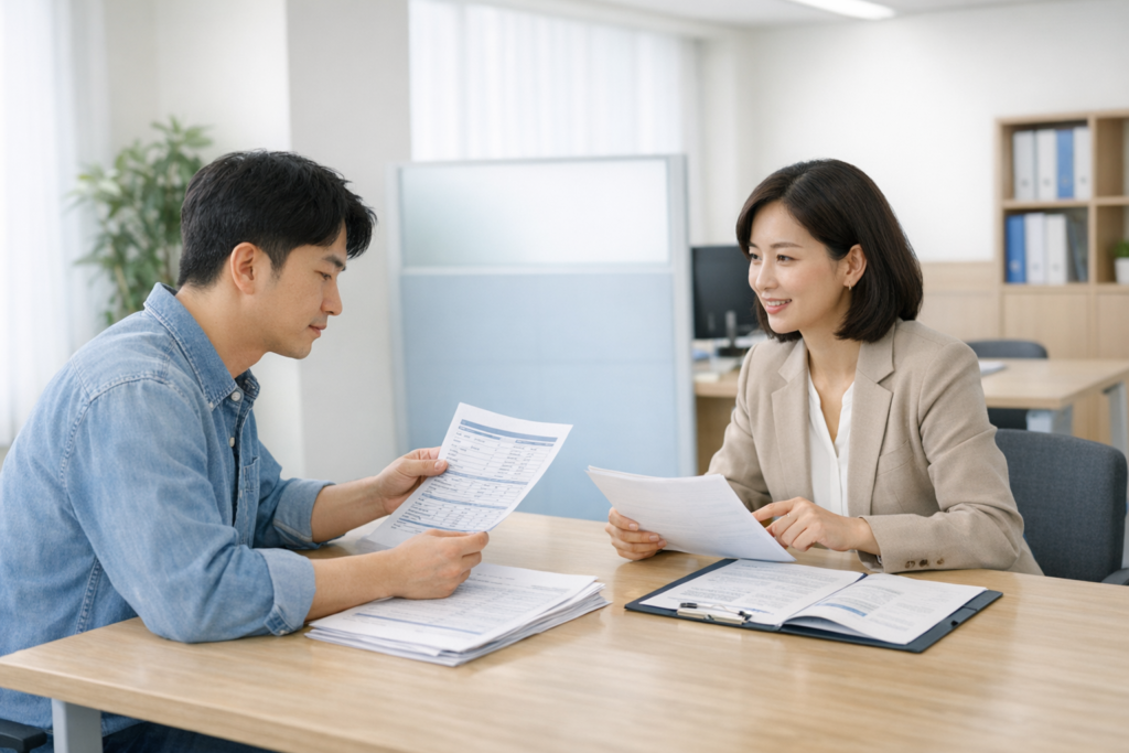 상담 창구에서 실업급여 산정 시 상여금·성과급 포함 여부 상담